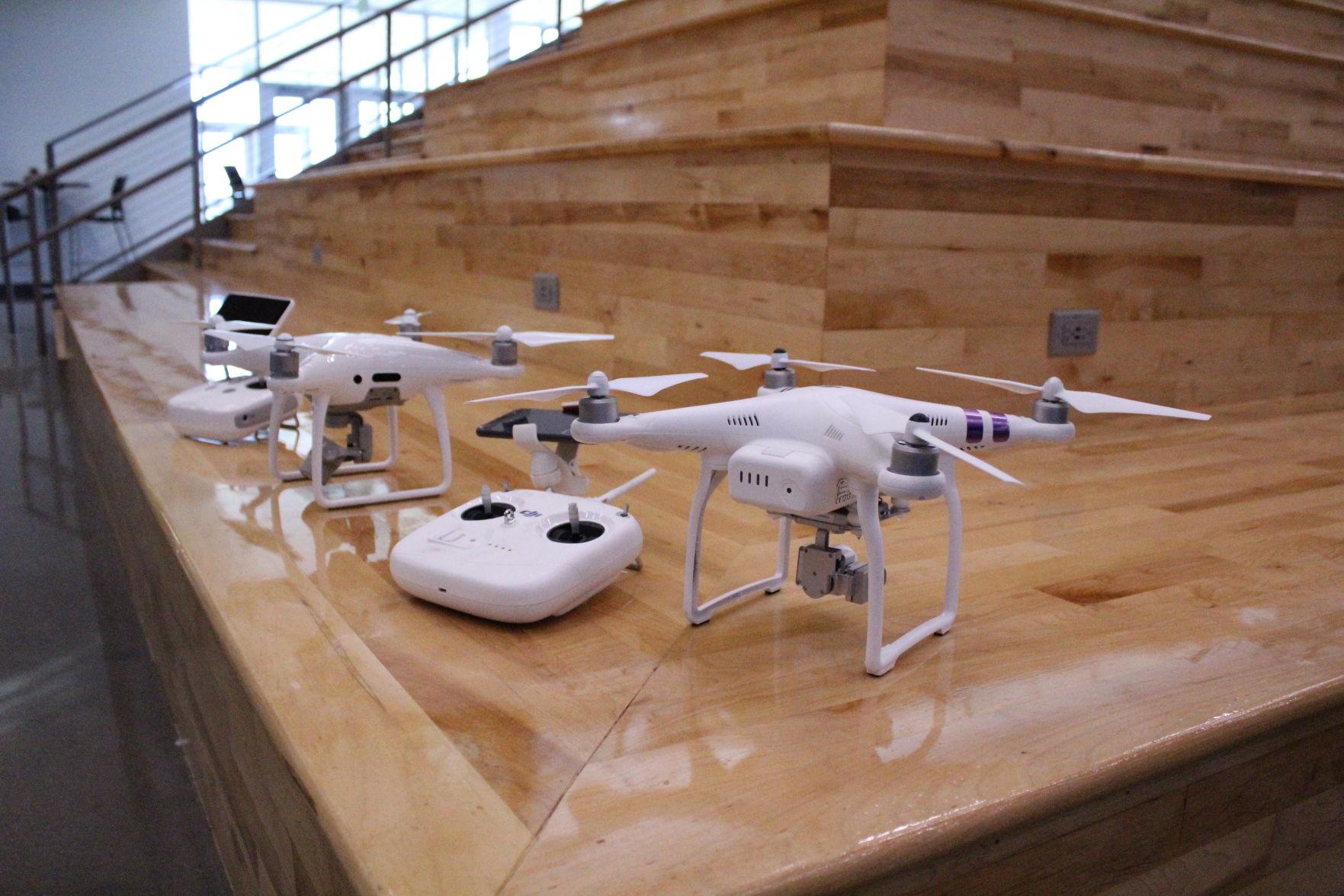 Godley High School drone